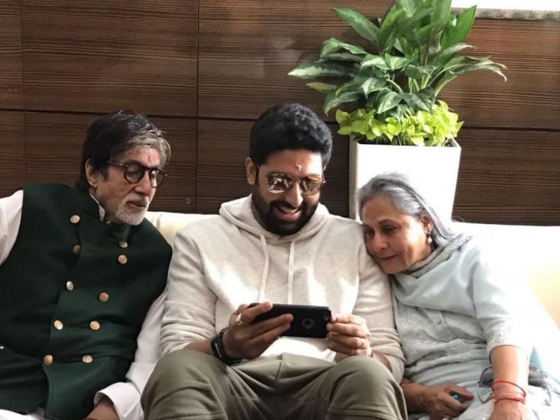 Abhishek Bachchan With His Parents