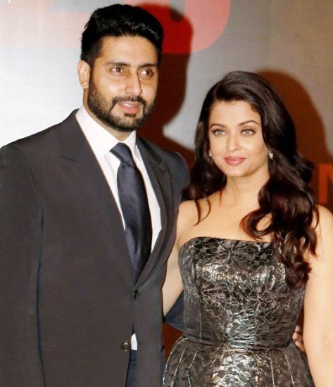 Abhishek Bachchan With His Wife