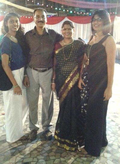 Akanksha Corda family