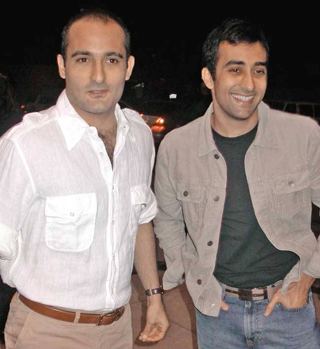 Akshaye Khanna With Brother Rahul Khanna