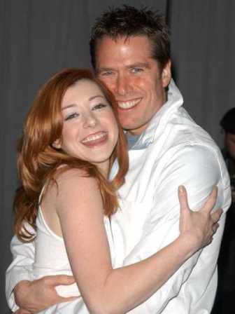 Alyson Hannigan and Alexis Denisof