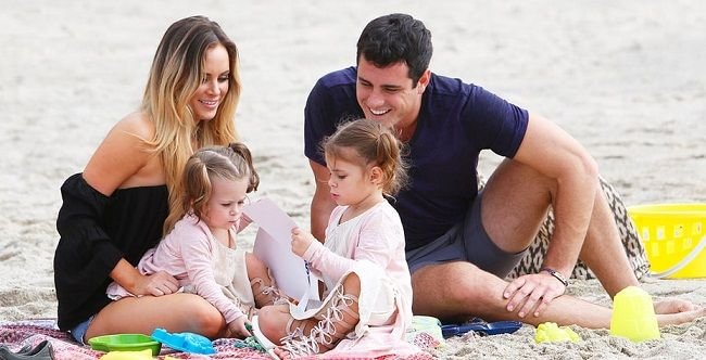 Amanda Stanton with her ex-partner Ben Higgins