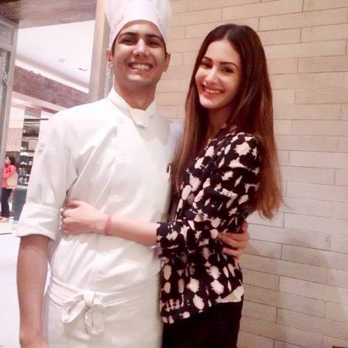 Amyra Dastur with her brother Jehangir Dastur