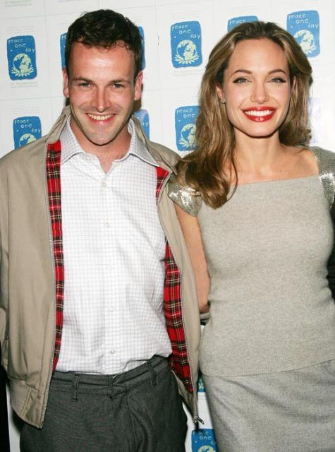 Angelina Jolie with Johny Lee Miller