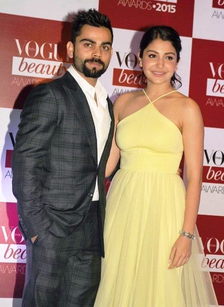 Virat Kohli with Anushka Sharma