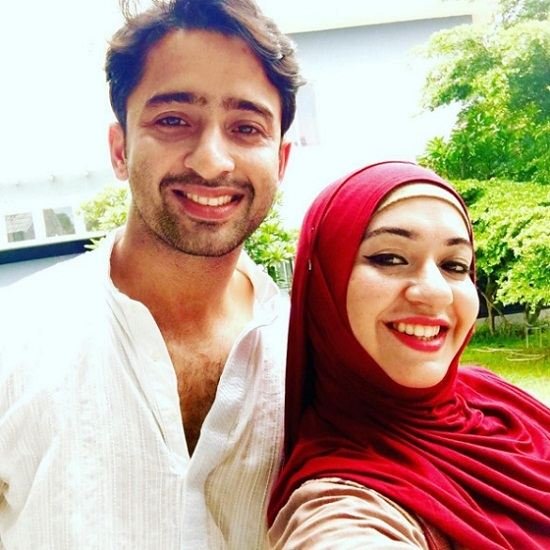 Ayu Ting Ting with ex boyfriend Shaheer Sheikh