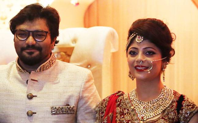 Babul Supriyo with Rachna Sharma