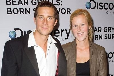 Bear Grylls with wife, Shara Grylls