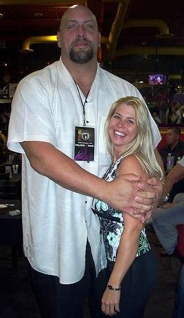 Big Show with his present wife Bess Katramados