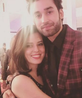 Bilal Abbas Khan with his sister