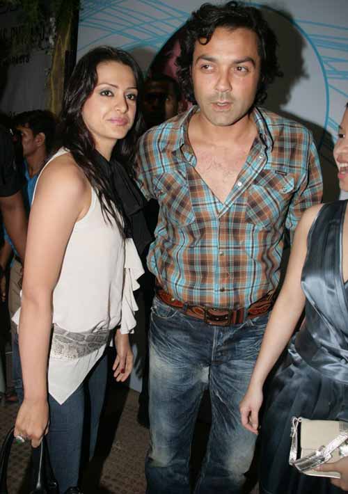 Bobby Deol With His Wife Tanya Deol
