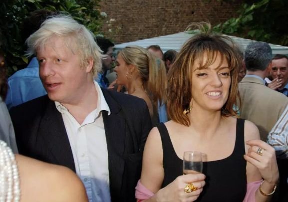 Boris Johnson with Petronella Wyatt
