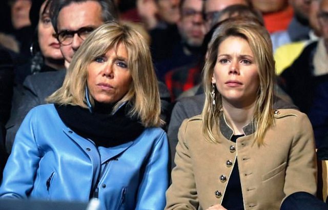 Brigitte Macron with her Youngest Daughter Tiphaine Auziu00e8re