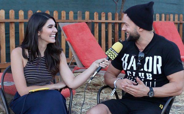 Cathy Kelley with boyfriend Finn Balor