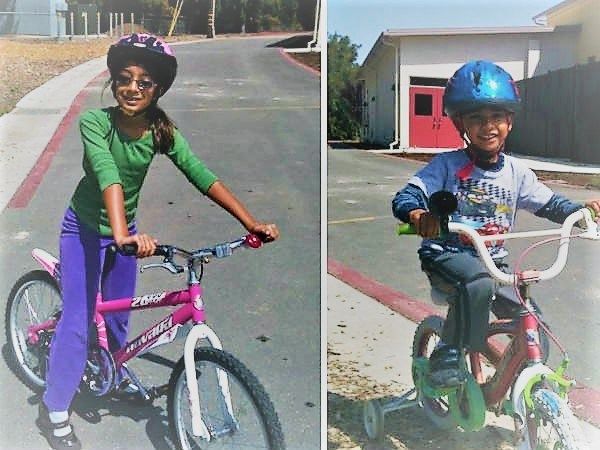 Sundar Pichaiu0027s daughter Kavya (left) & his son Kiran (right)