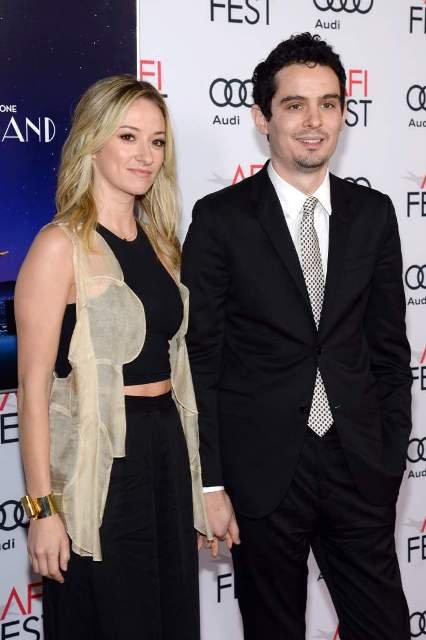 Damien Chazelle and Olivia Hamilton