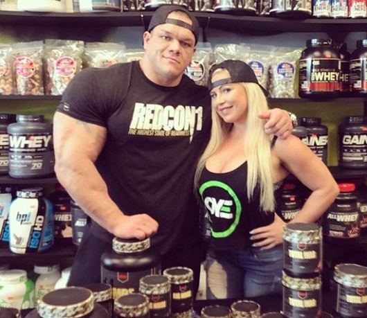 Dana Brooke boyfriend Dallas McCarver