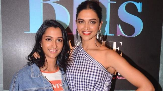 Deepika Padukone with her sister