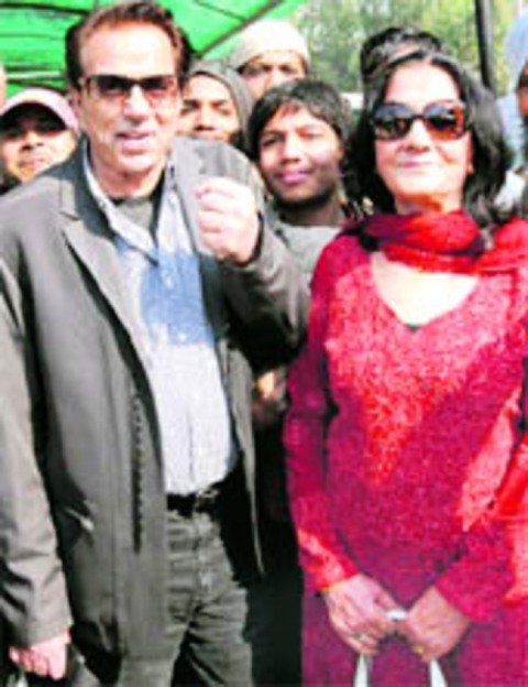 Dharmendra with his First Wife Parkash Kaur