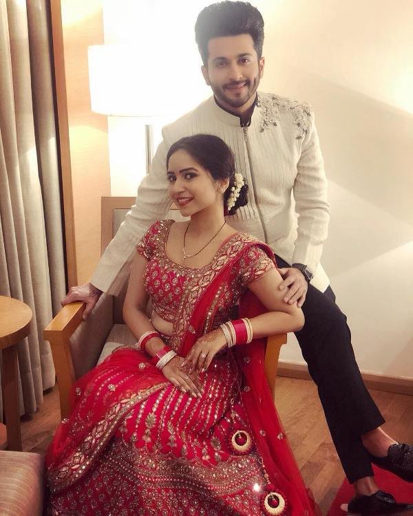 Dheeraj Dhooper with his wife