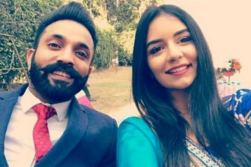 Dilpreet Dhillon with Amber Dhillon