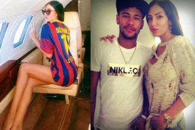 Neymar and Gabriella Lenzi