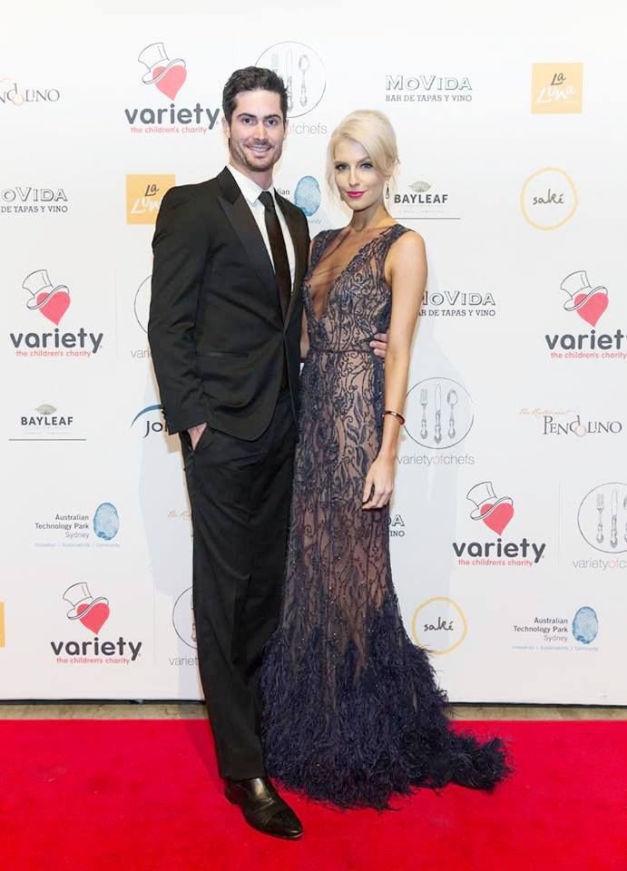 Erin Holland with Ben Cutting