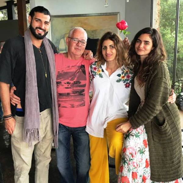 Gabriella Demetriades With Her Family