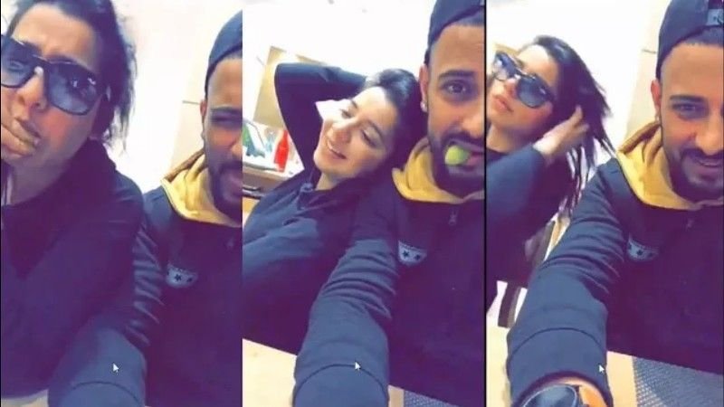 Garry Sandhu with Jasmine Sandlas