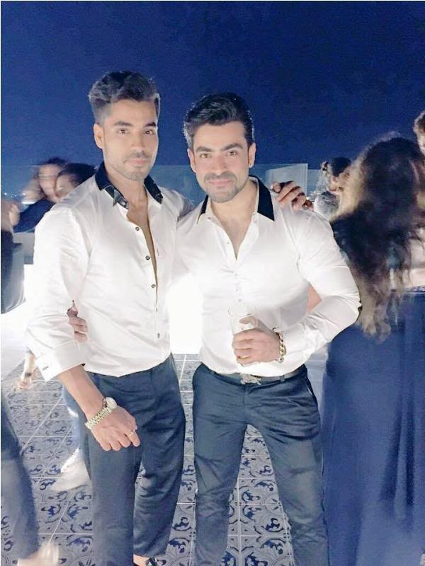 Gautam Gulati With His Brother