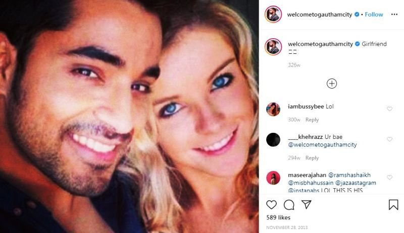 Gautam Gulati With His Girlfriend