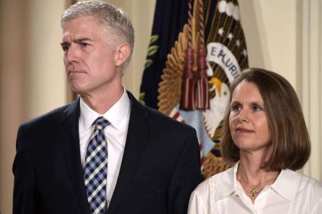 Gorsuch with his Wife