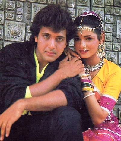 Govinda with Neelam