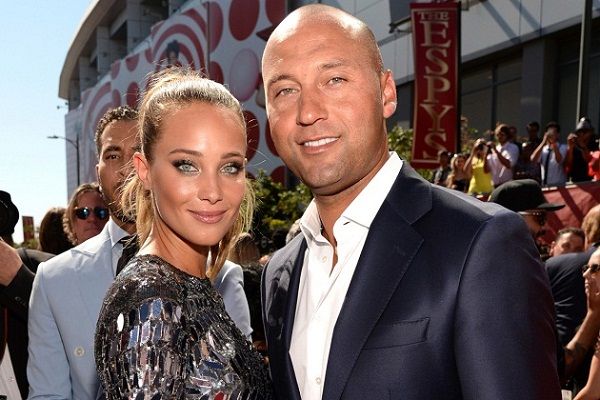 Hannah Jeter with her husband Derek Jeter