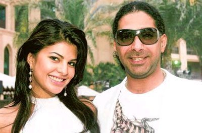 Jacqueline Fernandez with Sheikh Hassan Bin Rashid Al Khalifa