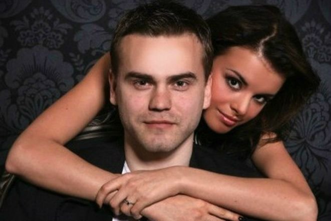 Igor Akinfeev with his ex-girlfriend Valeria Yakunchikova