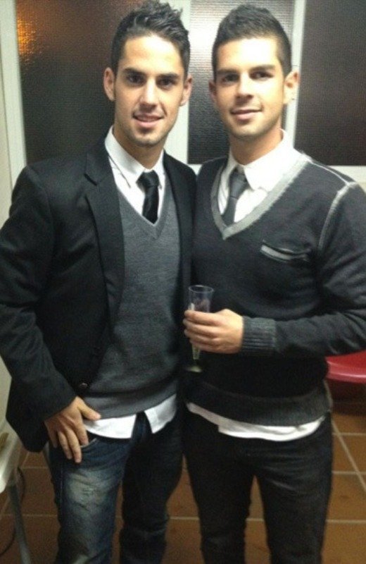 Isco with His Brother