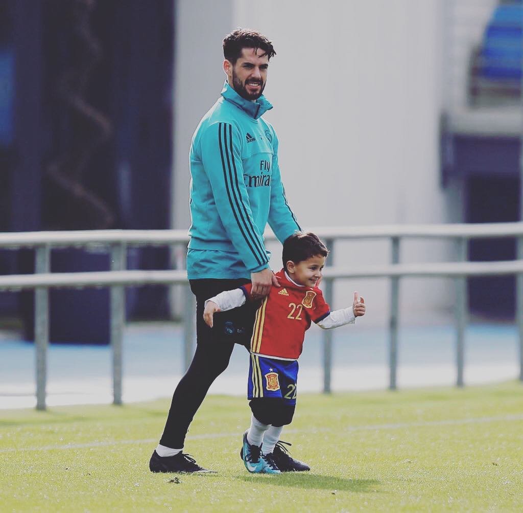Isco with His Son