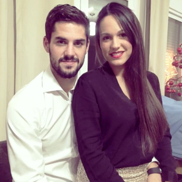 Isco with Victoria Calderon
