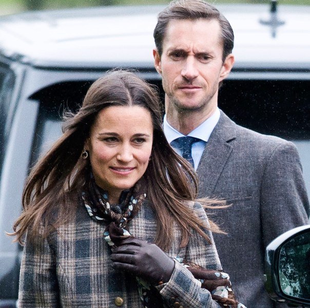 James Matthews with Pippa Middleton