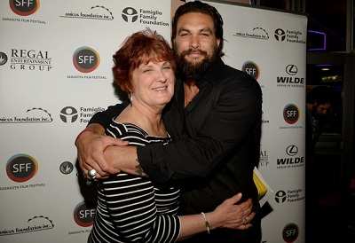 Jason Mamoa with his Mother Coni Momoa