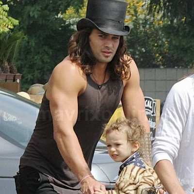 Jason Momoa with his son Nakoa-Wolf Manakauapo Namakaeha Momoa