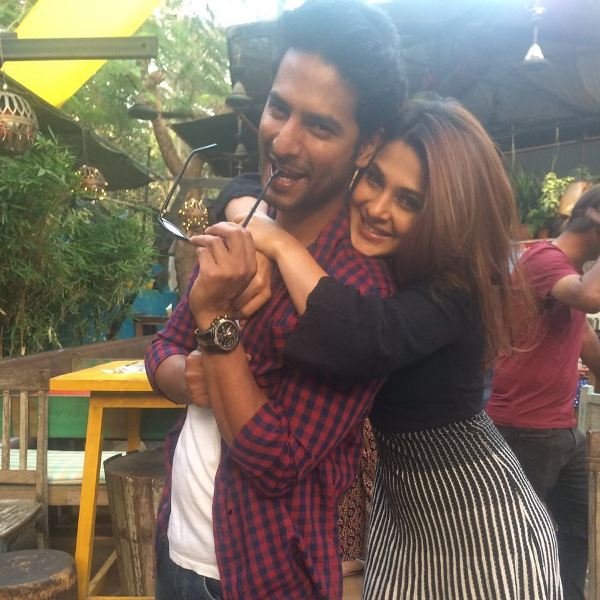 Jennifer Winget with Sehban Azim