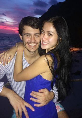 Jessica Iskandar with Ludwig Franz Willibald Maria Joseph Leonard