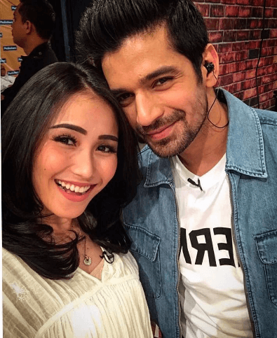 Jessica Iskandar with Vishal Singh