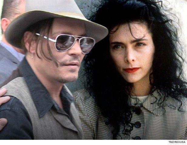 Johnny Depp with his Ex-wife Lori Anne Allison