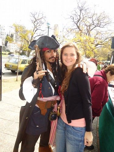 Johnny Depp with his sister Debbie Depp