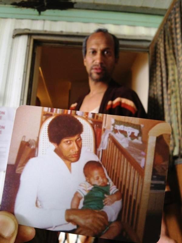 Jordan Peele (infant) With His Father