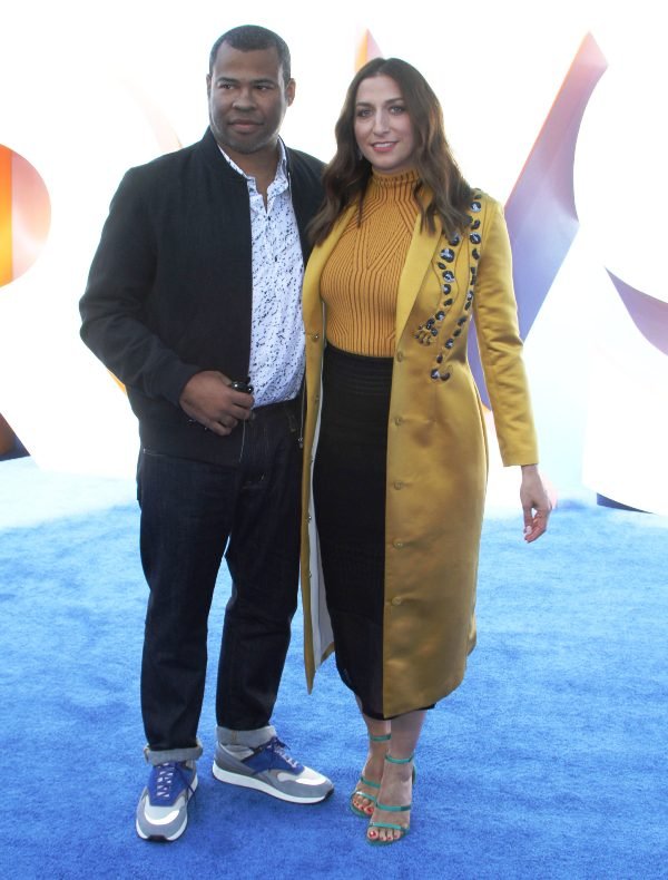 Jordan Peele With His Wife Chelsea Peretti