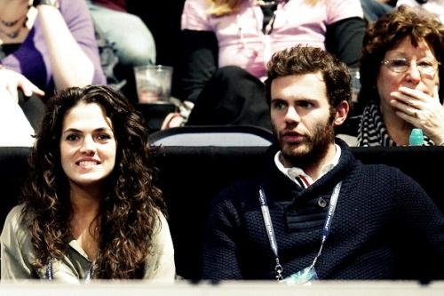 Juan Mata with his sister Paula Mata